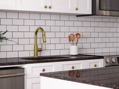 Colfax Kitchen Brushed Gold Landscape