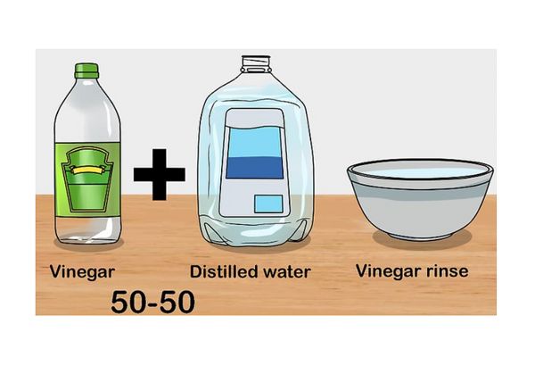 Remove Water Build-up Within Handles