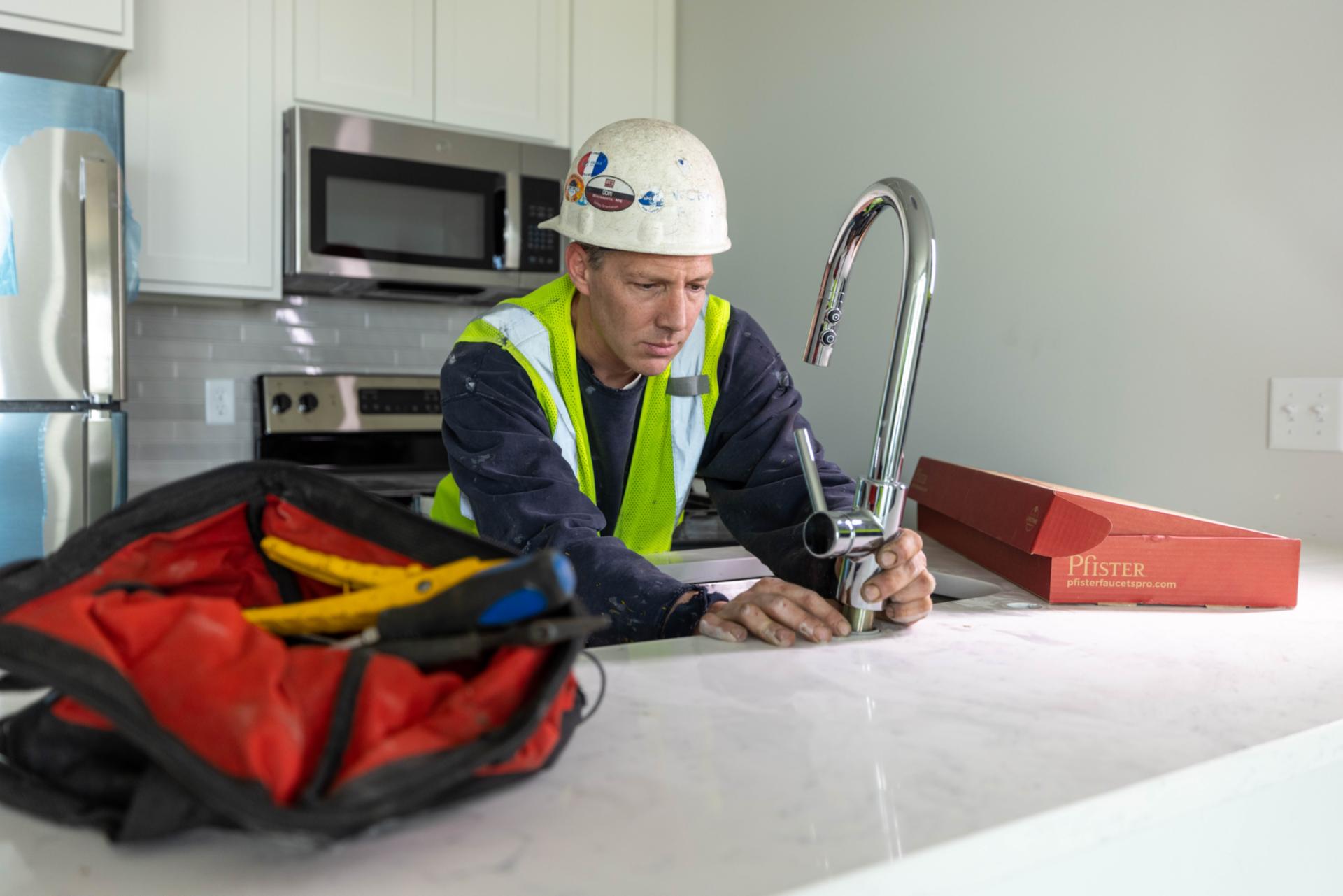 Pfister Plumber Header