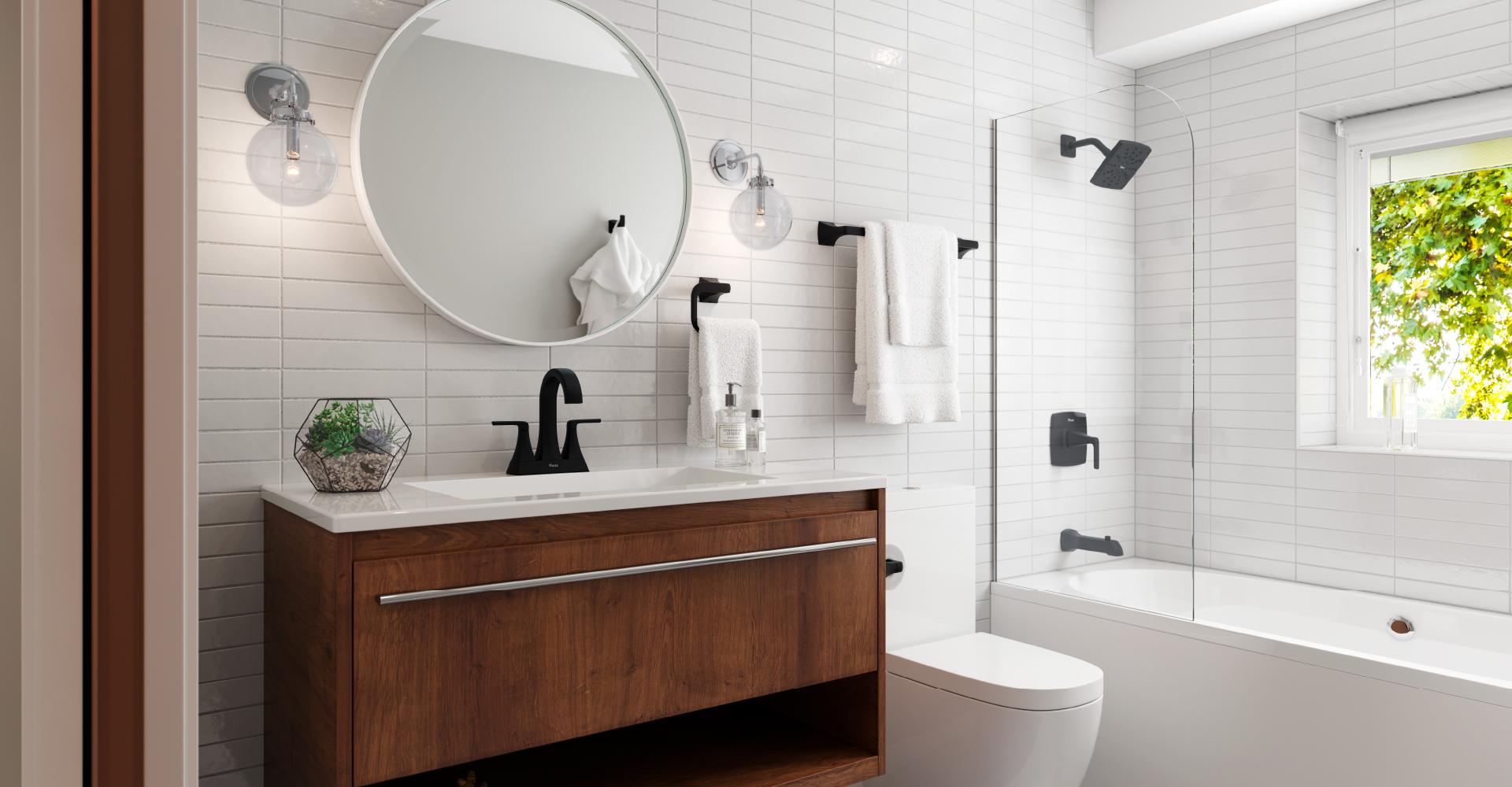 Bruxie Bathroom Collection | Pfister Faucets