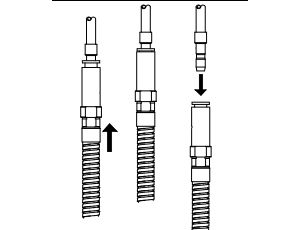 Manguera Pull-Down, Pull-Out