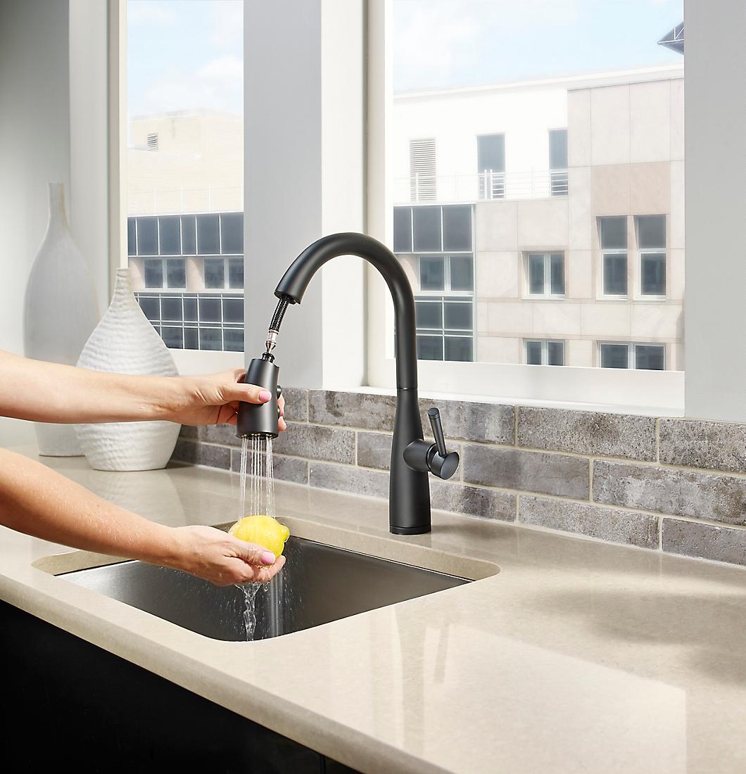 Secure Pull Down Sprayhead Docking Accudock By Pfister