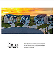 Single Family Builder Brochure Cover Thumbnail