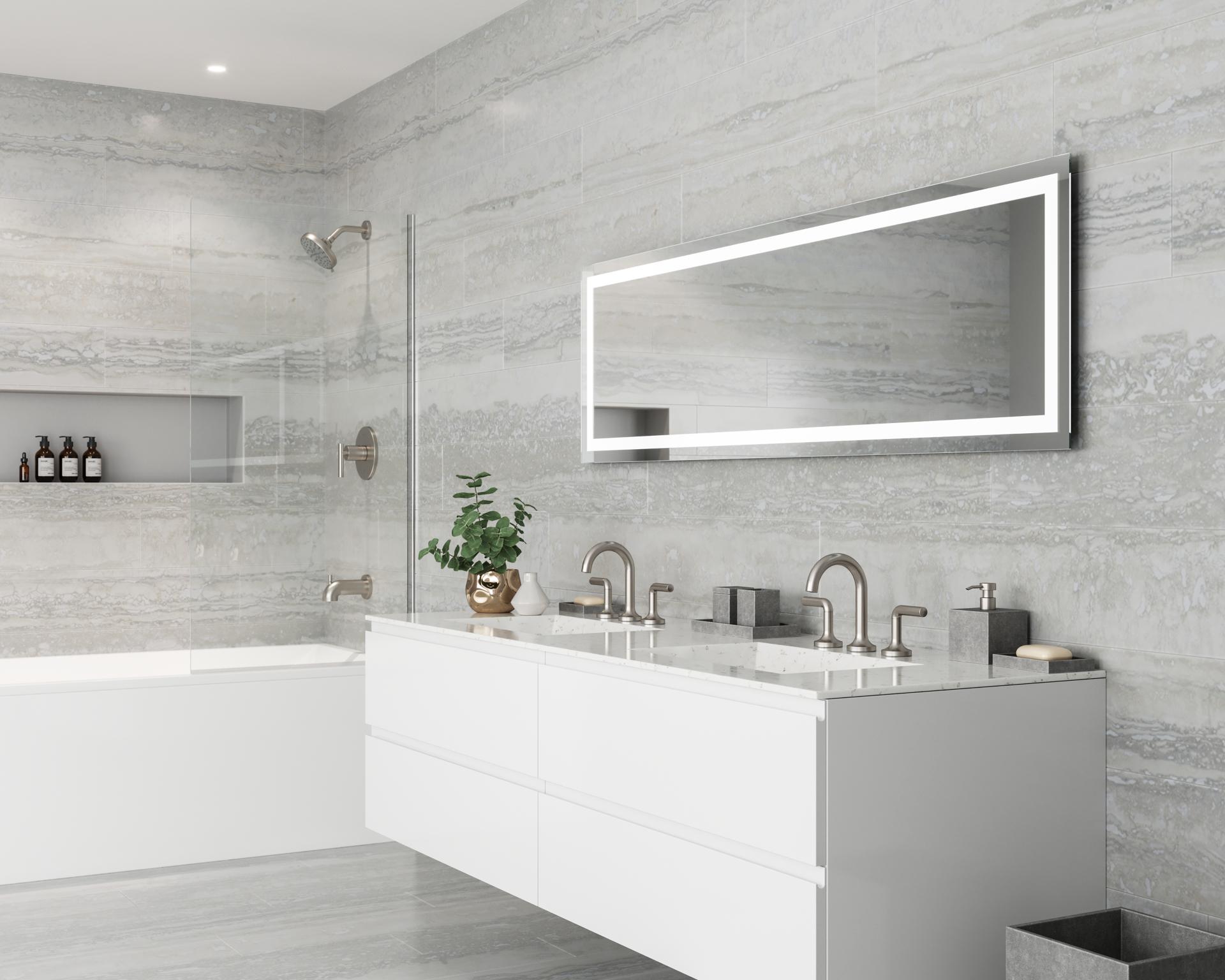FENTON OLD サムプリント&アンベリーナカレーガラス フリルエッジ Zeelan Bathroom Faucet Collection | Pfister Faucets