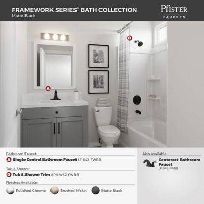 Product Thumbnail Image for frameworkseriesbath_option1_matteblack