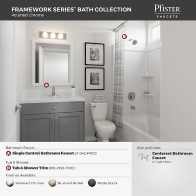Product Thumbnail Image for frameworkseriesbath_option1_polishedchrome