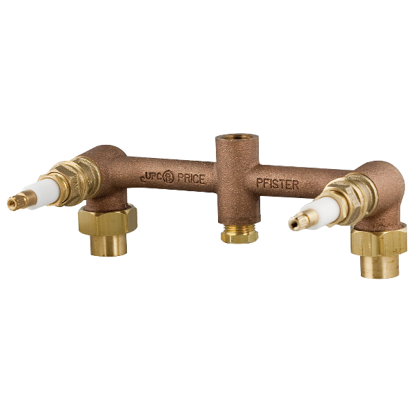 Pfister 007 31xa 2 Handle Shower Only Rough In Valve Pfister Faucets