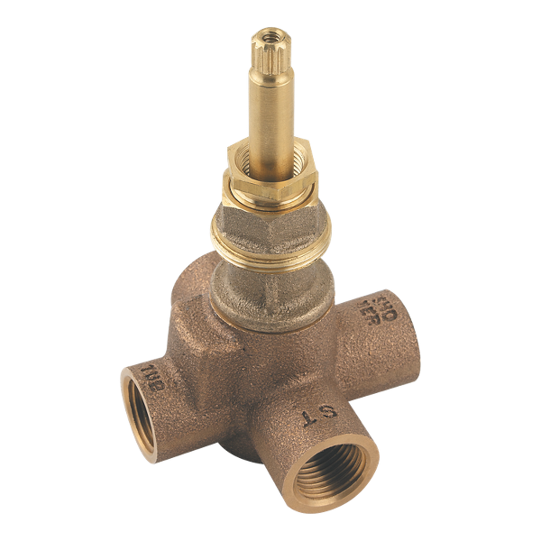 Unfinished Pfister 015 Iwdx 4 Port 2 Way Diverter Valve Pfister