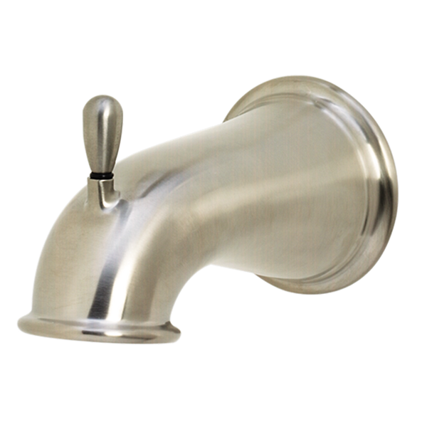 Pfister Brushed Nickel Bathtub Spout with Diverter Pfister Brushed Nickel Bathtub Spout with Diverter