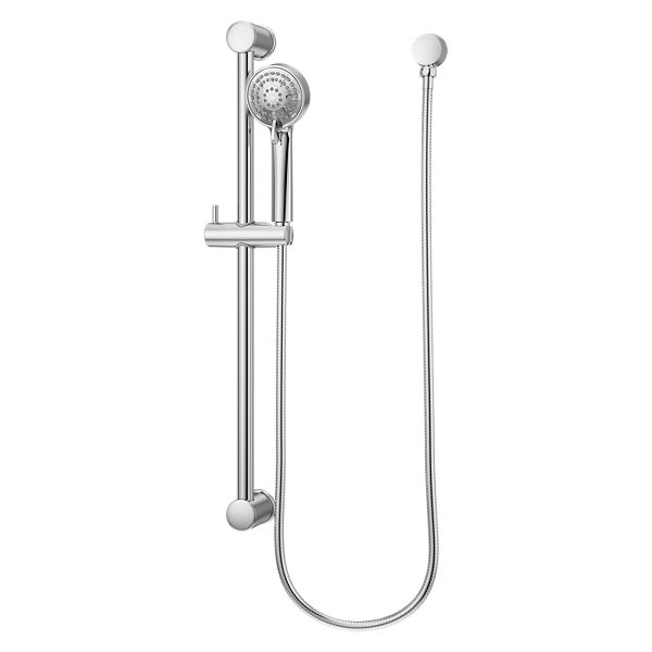 ALL Metal Shower Slide Bar with Hand Held Shower Head Holder