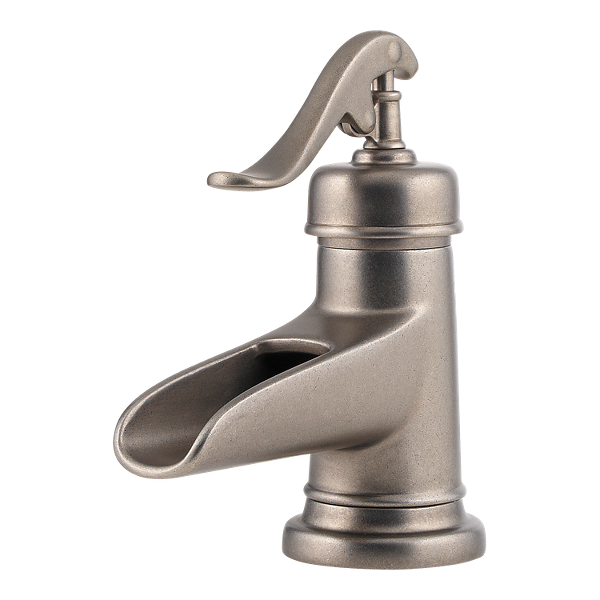 Rustic Pewter Ashfield F 042 Yp0e Single Control Bathroom Faucet