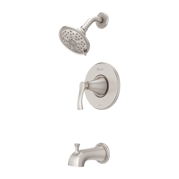Pfister Auden 1-Handle Bathtub and Shower Faucet with Valve Pfister Auden 1-Handle Bathtub and Shower Faucet with Valve