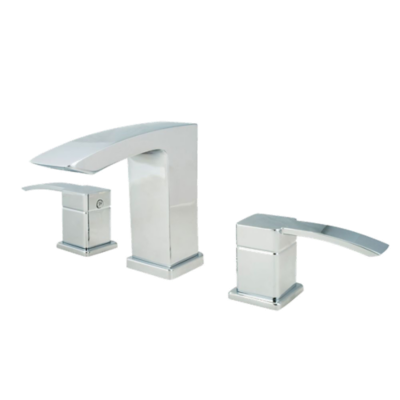 Polished Chrome Bernini F-049-BNFC 2-Handle 8" Widespread Bathroom ...