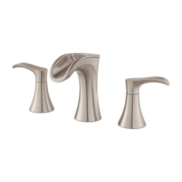 Pfister Brea 4 in. Centerset Single-Handle Bathroom Faucet in Brushed shops Nickel