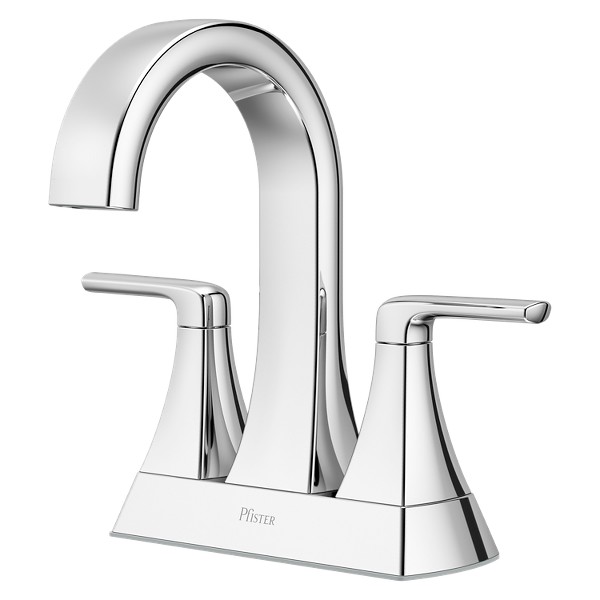 Polished Chrome Bruxie LF-049-BIEC 2-Handle 8 Widespread Bathroom Faucet