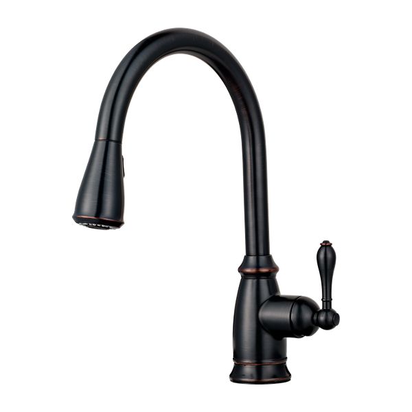 Pfister F5314HNY 2-Handle 3 or 4-Hole orders Hanover Pull-Down Kitchen Faucet, Tuscan B