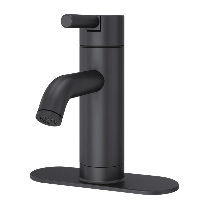 Brushed Gold Contempra in Matte Black