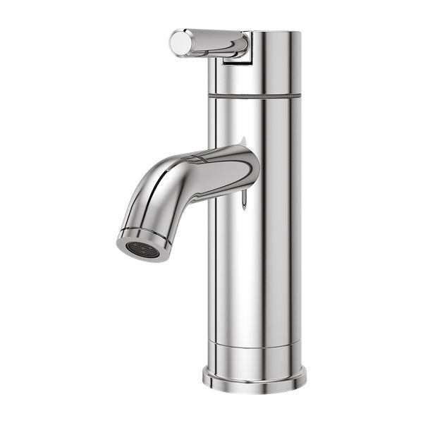 Pfister LG40-NC00 Contempra 12 Inch Deck Mount Single Control Vessel Bathroom Faucet Polished Chrome