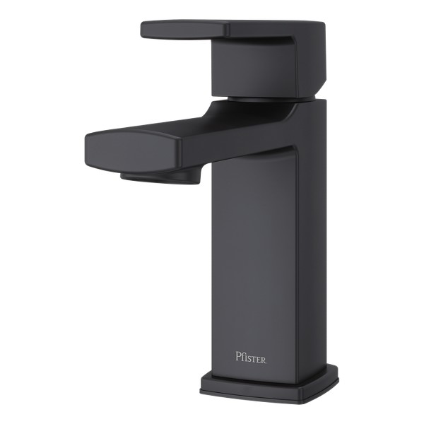 Matte Black Deckard LG42-DAPB Single Control Bathroom Faucet