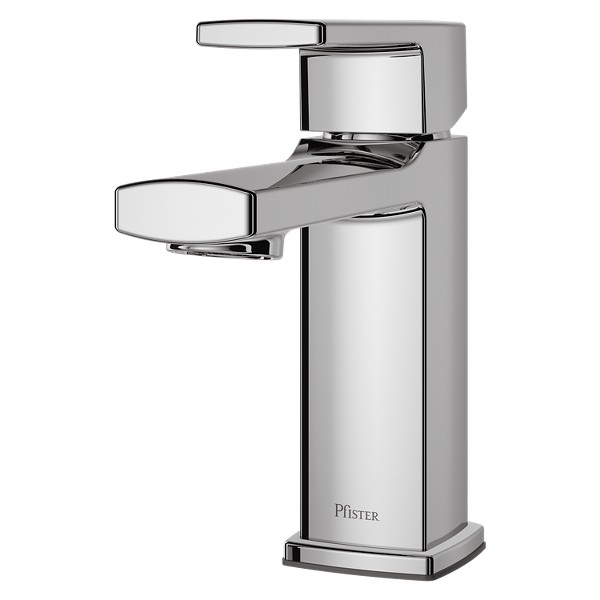 Polished Chrome Deckard LG42-DAPC Single Control Bathroom Faucet