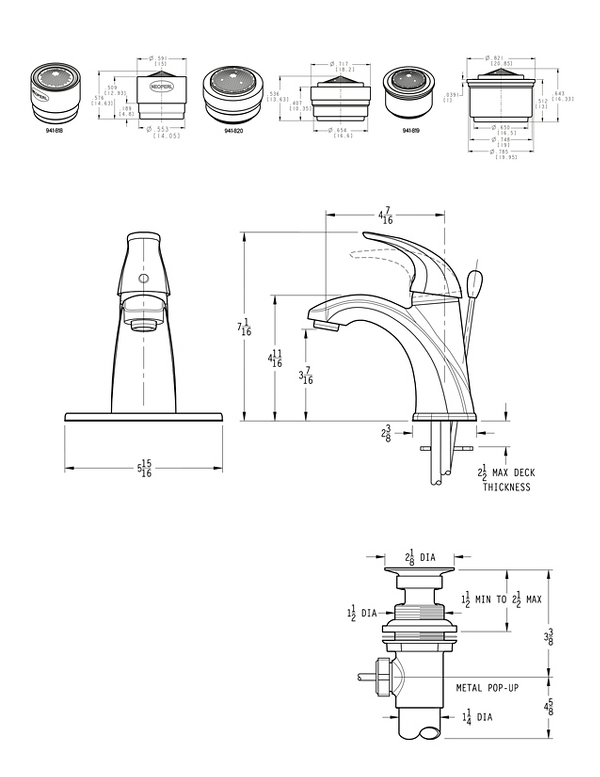 Brushed Nickel Parisa LG42-AMCK Single Control Bathroom Faucet | Pfister Faucets Brushed Nickel Parisa LG42-AMCK Single Control Bathroom Faucet | Pfister Faucets
