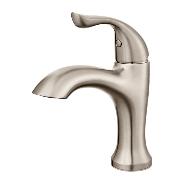 Brushed Nickel Elden LF-042-EDKK Single Control Bathroom Faucet