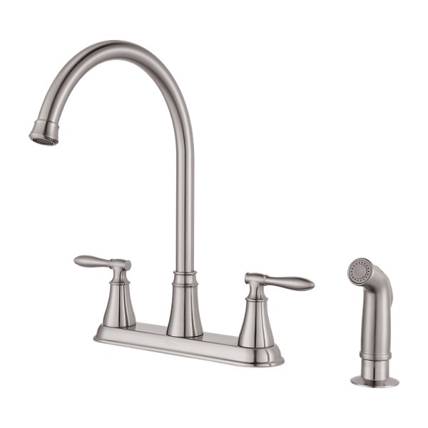 2 handle deals kitchen faucet