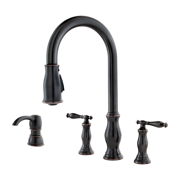 Primary Product Image for Hanover 2-Handle Pull-Down Kitchen Faucet