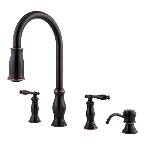 Primary Product Image for Hanover 2-Handle Pull-Down Kitchen Faucet