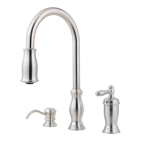 Primary Product Image for Hanover 1-Handle Pull-Down Kitchen Faucet