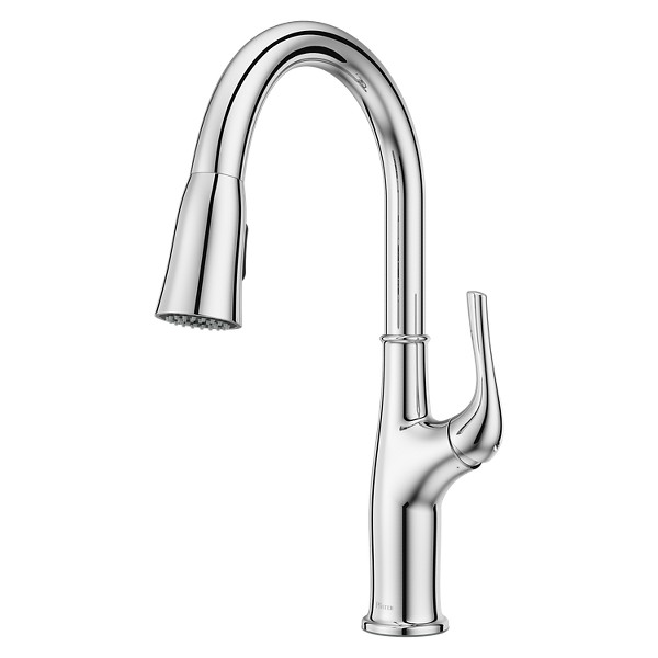 Polished Chrome Highbury LG529-HGC 1-Handle Pull-Down Kitchen