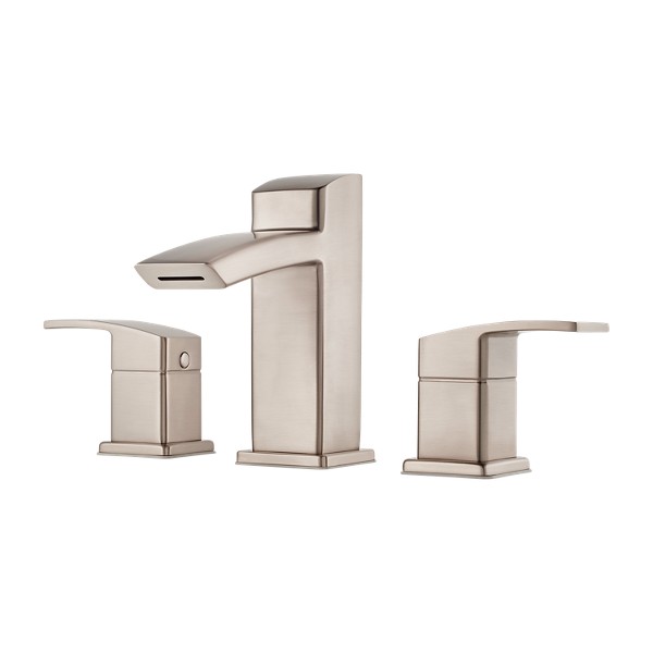 Pfister LG49-DAPK Deckard Widespread Bathroom Faucet with buy Push & Seal, Brushed N