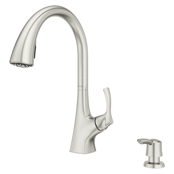 Primary Product Image for Masey 1-Handle Pull-Down Kitchen Faucet