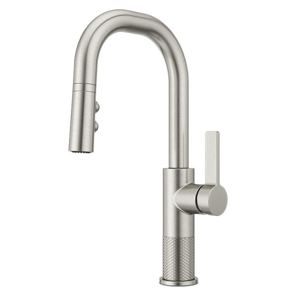 Stainless Steel Montay GT572-MTS 1-Handle Pull-Down Bar/Prep