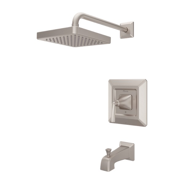 Brushed Nickel Park Avenue G89-8FEK 1-Handle Tub & Shower Trim Kit