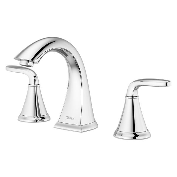 Polished Chrome Pasadena F-049-PDCC 2-Handle 8 Widespread Bathroom Faucet