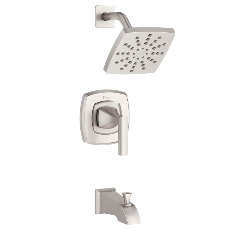 Single Control Tub & Shower Faucet in Spot Defense Brushed Nickel