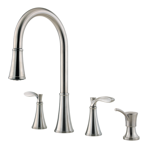 Primary Product Image for Peteluma 2-Handle Pull-Down Kitchen Faucet