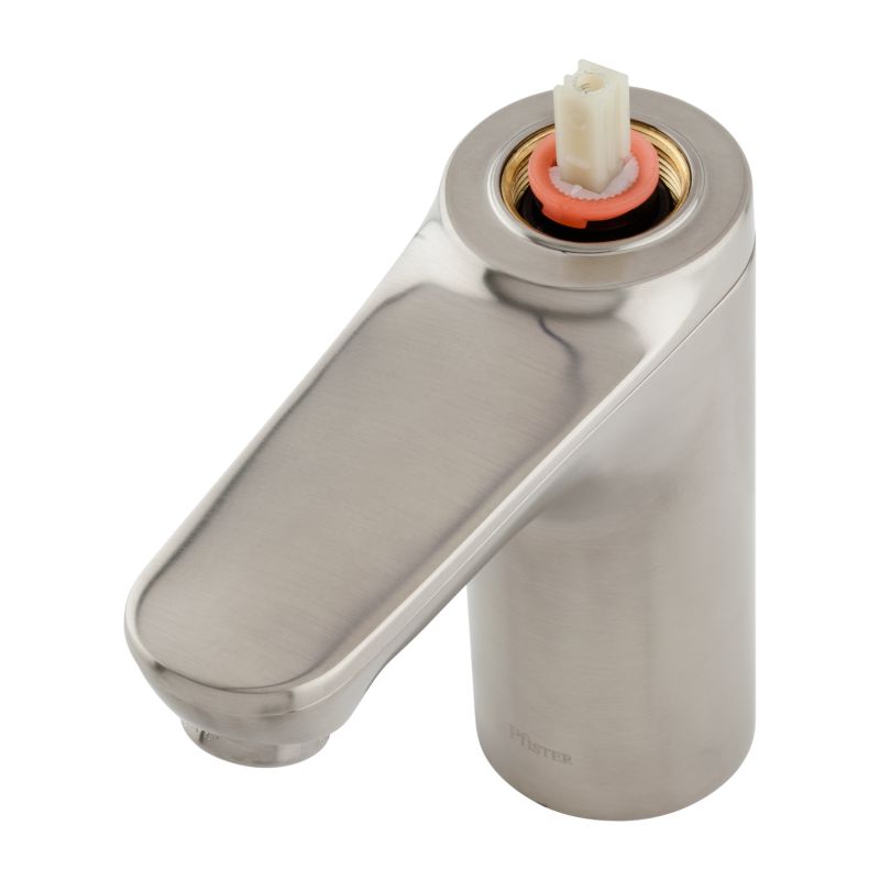 Matte Black Pfirst Modern in Brushed Nickel