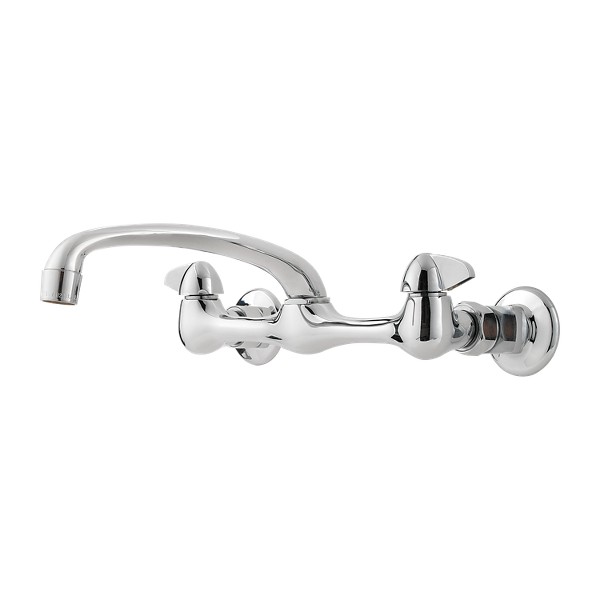 Polished Chrome Pfirst Series G127-1000 2-Handle Wall Mount