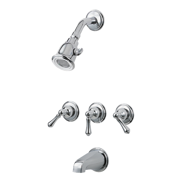 Primary Product Image for Pfister 3-Handle Tub & Shower Faucet