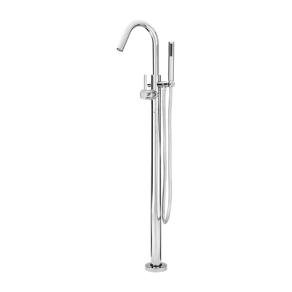 Polished Chrome Modern LG6-1MFC Free-Standing Tub Filler | Pfister