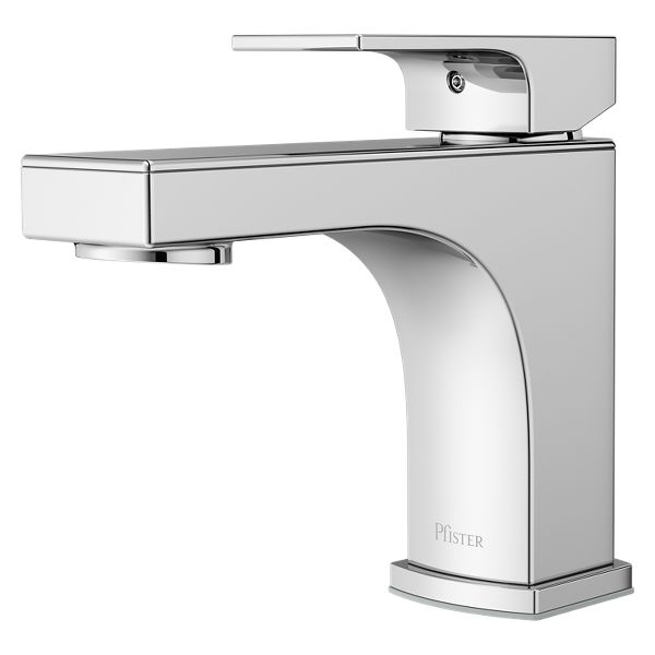 Polished Chrome Pfirst Modern LG42-PFM0C Single Control Bathroom