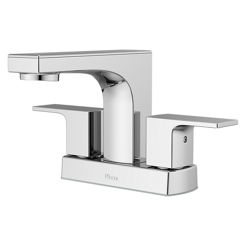 2-Handle 4" Centerset Bathroom Faucet in Polished Chrome