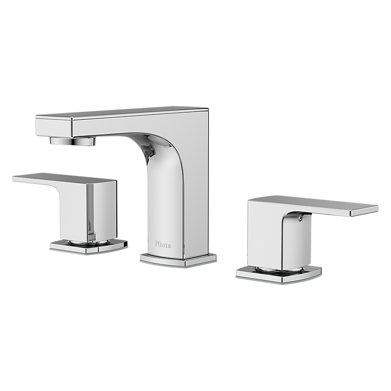 2-Handle 8" Widespread Bathroom Faucet in Polished Chrome
