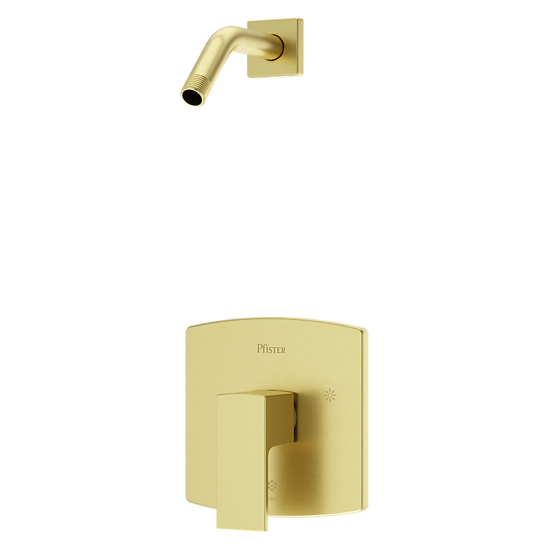 1-Handle Shower Only Trim in Brushed Gold