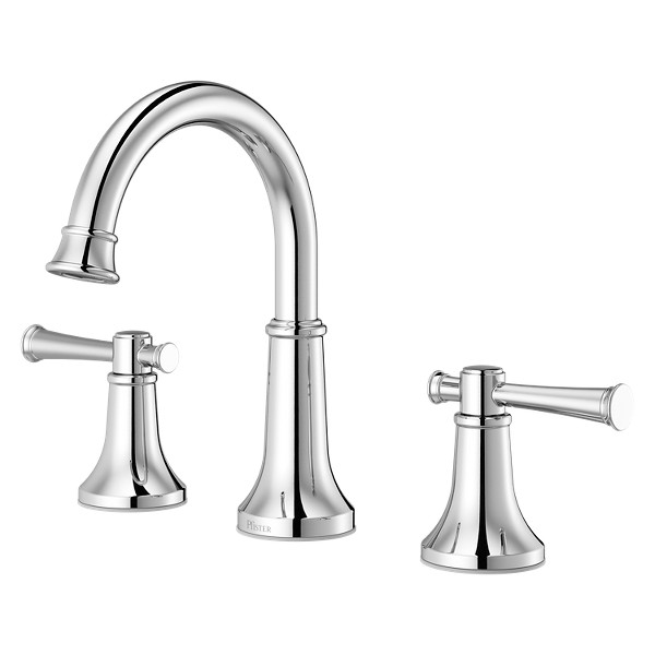 Polished Chrome Renato Lf 049 Rncc 2 Handle 8 Widespread Bathroom Faucet Pfister Faucets - Chrome Vs Brushed Nickel In Bathroom 2020 Pdf