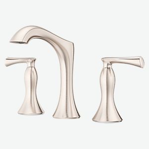 Brushed Nickel Ashfield LG49-YP1K 2-Handle 8 Brushed Nickel Ashfield LG49-YP1K 2-Handle 8