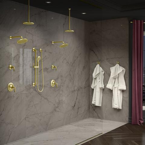 Rhen Bathroom Collections Brushed Gold