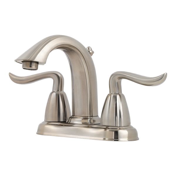 その他 faucetwo Brushed Nickel Ashfield F-049-YW1K 2-Handle 8